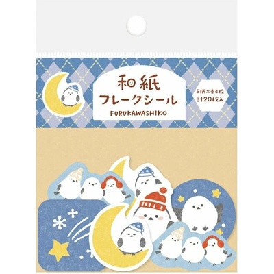 Furukawashiko Flake Seal Snowy fairy & starry sky
