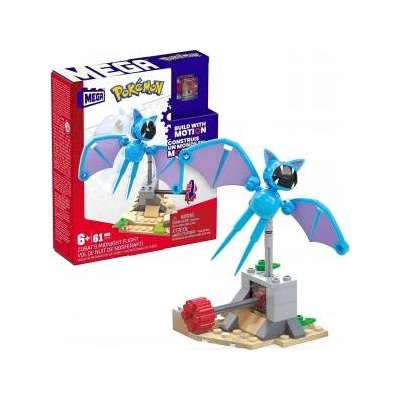 Mattel Pokemon Zubats Midnight Flight MEGA Construx
