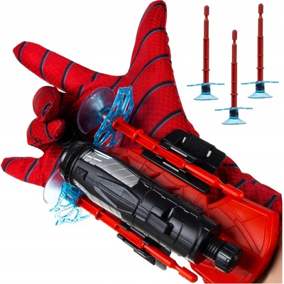 Kruzzel Spider-Man střílející rukavice s pavučinou