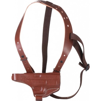 Falco podpažné horizontálne kožené DM02 2236 pravé hnedé