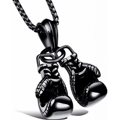 Blingstar Přívěsek Boxerská rukavice Boxerka černý 2515