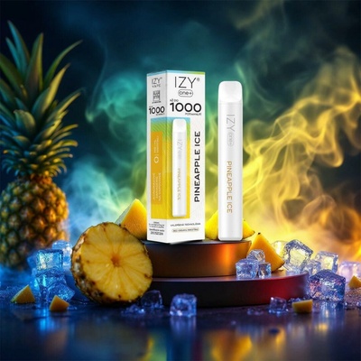 IZY one+ Pineapple Ice 0 mg 1000 poťahov