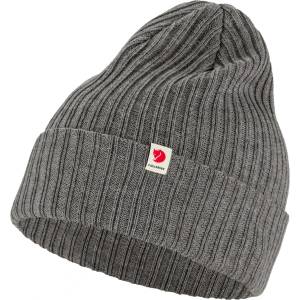 Fjällräven Зимна шапка (beanie) Fjällräven Fjällräven Rib Hat Beanie - Grey - размер One Size (904-2345-0511)
