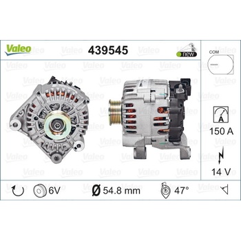 Alternátor VALEO 439545
