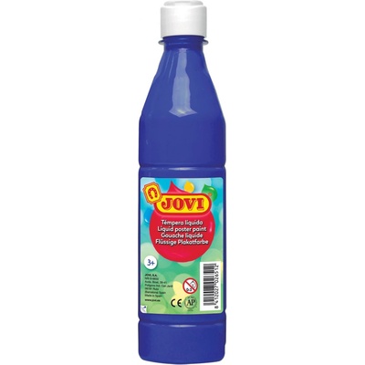 Jovi Tekuté temperové barvy v lahvi 500 ml Tmavě modrá