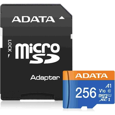 ADATA MicroSDHC 256GB AUSDX256GUICL10A1-RA1