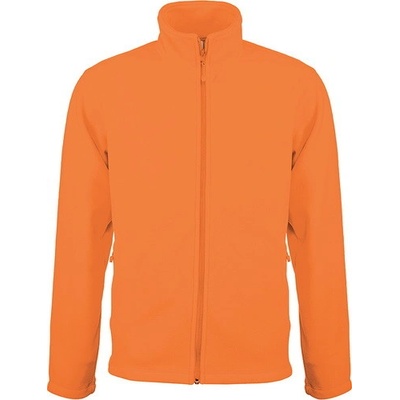 Cotton pánska fleecová mikina Kariban K911 FALCO Fluorescenčná Oranžová