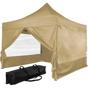 shumee INSTENT 3x3 m béžový + 4 bočnice