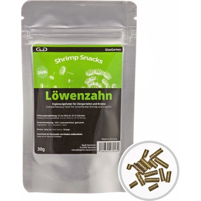 GlasGarten Shrimp Snacks púpava 30 g