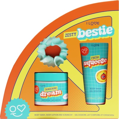 I LOVE Zesty Bestie подаръчен комплект аромати Zesty Orange