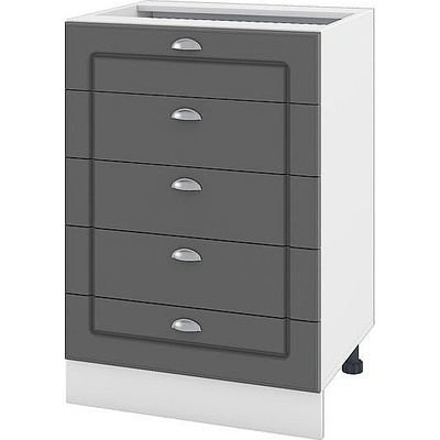 ИРИМ Долен кухненски шкаф Сити БФ-Цимент мат-06-29 60 см