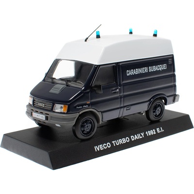 DeAgostini Iveco Turbo Daily 1992 E.I. Carabinieri Subacquei časopis s modelem 1:43