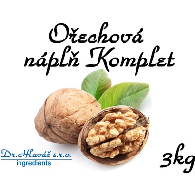 Dr.Hlaváč ořechová Náplň komplet 3 kg
