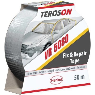Teroson VR 5080 50M EGFD 801378 Lepiaca páska 50 m x 50 mm sivá