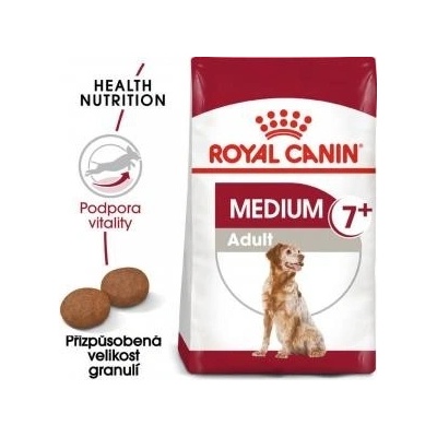 Royal Canin Medium Adult 7+ Senior Drůbež Rýže 15 kg