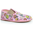 Pegres BF01 růžový donut Barefoot bačkory