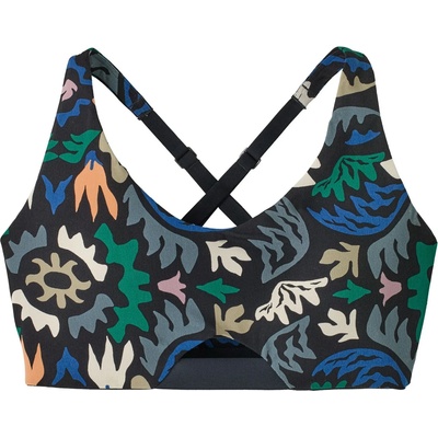 Patagonia Дамски спортен сутиен Patagonia Women's Maipo Low Impact Adjustable Bra Sports bra - Kaleido: Black - размер XL (114-3073-0915)