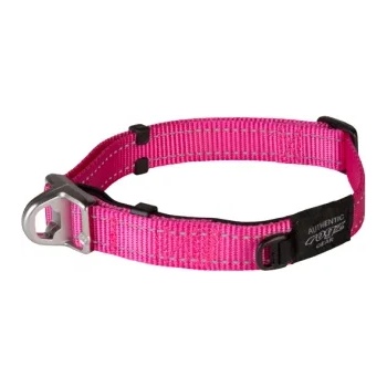 Rogz Safety Collar Quick Release Magnetic Collar XL -Магнитен светлоотразителен нашийник за кучета oт 42 до 65 см. / 25 мм. розов