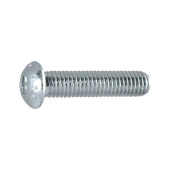 Šroub s plochou zaoblenou hlavou ISO7380-1 vn.šestihran M10x50, 10.9 ocel pozink (500 ks)