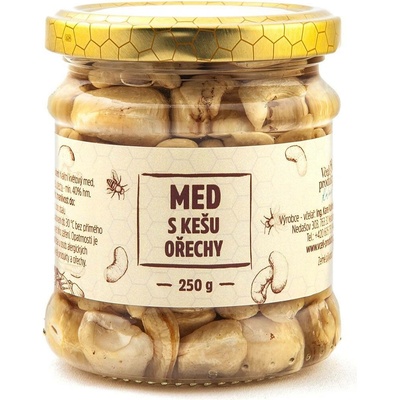 Včelí produkty Kolínek Med s kešu ořechy 250 g