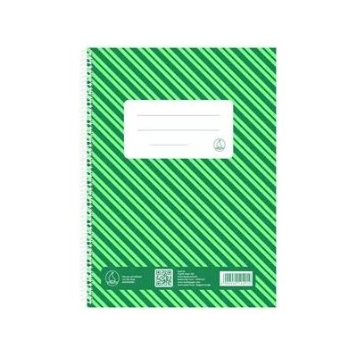 Fűzfői Papírmanufaktúra Спирална тетрадка, A5, обикновена, 80 страници, FŰZFŐI "Novum" 802000000G (802000000G)