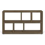 TemaHome Кафява библиотека от декор от орех 150x83 cm Berlin - TemaHome (9003.322570)