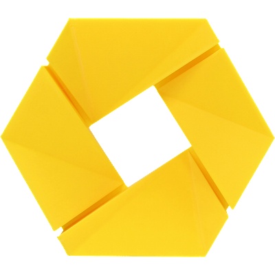 3DJAKE ABS Yellow - 1, 75 mm / 1000 g (9010707006763)