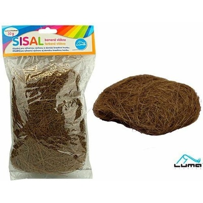 Sisal hnědý 30g LUMA – Zbozi.Blesk.cz
