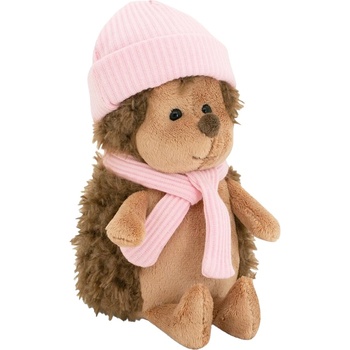 Orange Toys Плюшена играчка Orange Toys Life - Пухкавият таралеж, с розова шапка, 15 cm (OS001-219/15A)