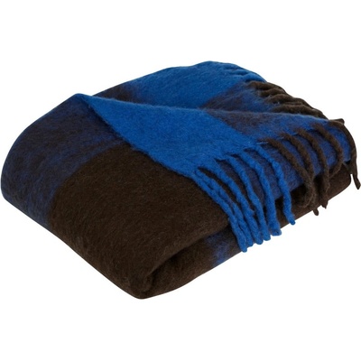 Hübsch Синьо-кафяво одеяло 200x140 cm Inlet - Hübsch (371602)
