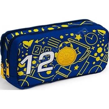 Image 1 of Yaygan Ученически несесер с два ципа - син 12