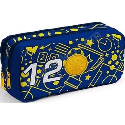 Yaygan Ученически несесер с два ципа - син 12