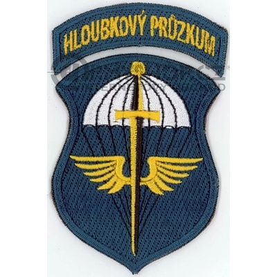 Nášivka: HLOUBKOVÝ PRŮZKUM | barevná