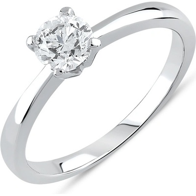 Lillian Vassago Zásnubní prsten z bílého zlata s diamantem LLV59 DR014W