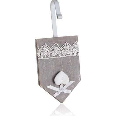 HOME DECOR Věšáček s krajkou s 1 háčkem LACEWORK