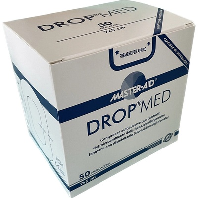 Drop Med Rychloobvaz sterilní antiseptický 7x5 50 ks