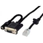VIRTUOS EHE9004 RS-232 кабел за четци HT-865A, тъмен (EHE9004)