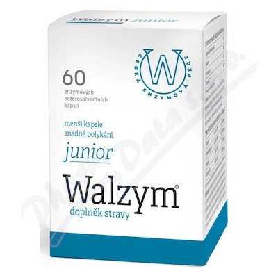 Walzym Junior enzymové kapsle 60 kapsúl