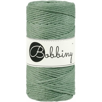 Bobbiny Macrame Cord 3 mm 100 m Eucalyptus Green юта (MS-E016)