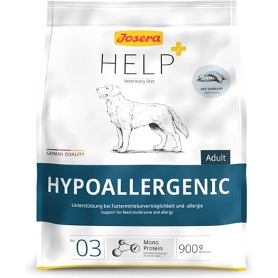 Josera Help Hypoallergenic Dog - храна за кучета с хранителна непоносимост или хранителна алергия - 0, 900 кг, Германия - 50011639