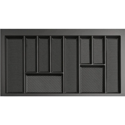 příborník MAX 90, 790-850 x 422-490 mm, grafit – Zboží Dáma