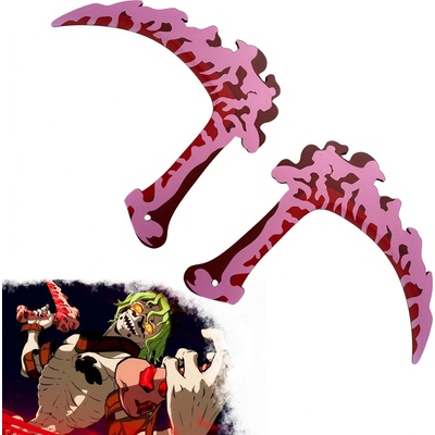 AF Gyutarovi dřevěné srpy FLESH KAMAS Demon Slayer