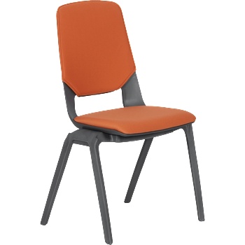 Bittel Посетителски стол limber - оранжев (3520793_7)