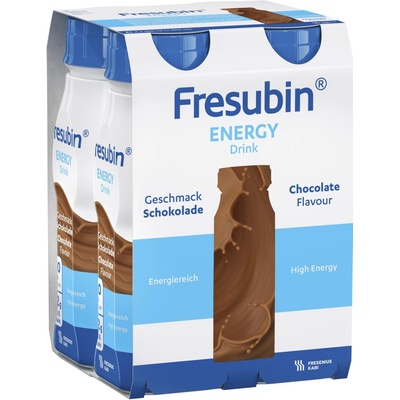 FRESUBIN ENERGY DRINK PŘÍCHUŤ ČOKOLÁDOVÁ POR SOL 4X200ML – Hledejceny.cz