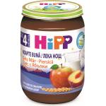 Hipp Био млечна каша Hipp Лека нощ - Грис, ябълка и праскова, 190 g (5509) - baby
