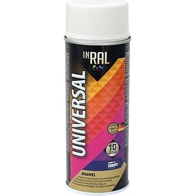 InRal uni spray RAL9003 400 ml biela