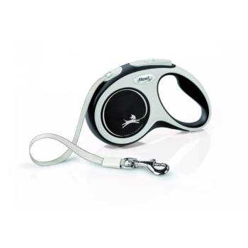 flexi Original New Comfort черна каишка L 5m до 60kg - лента