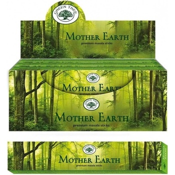 Green Tree Indické vonné tyčinky Mother Earth 15 g