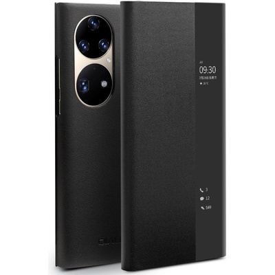 Qialino Активен Калъф за Huawei P50 Pro, Qialino Smart Book Case, Черен (5901017205512)