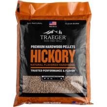 Traeger BBQ Dřevěné pelety HICKORY, 9 kg